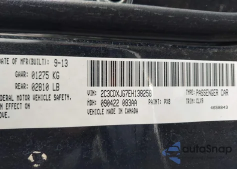 2014 Dodge Charger Sxt Plus z USA, uszkodzony, nr VIN 2C3CDXJG7EH138258